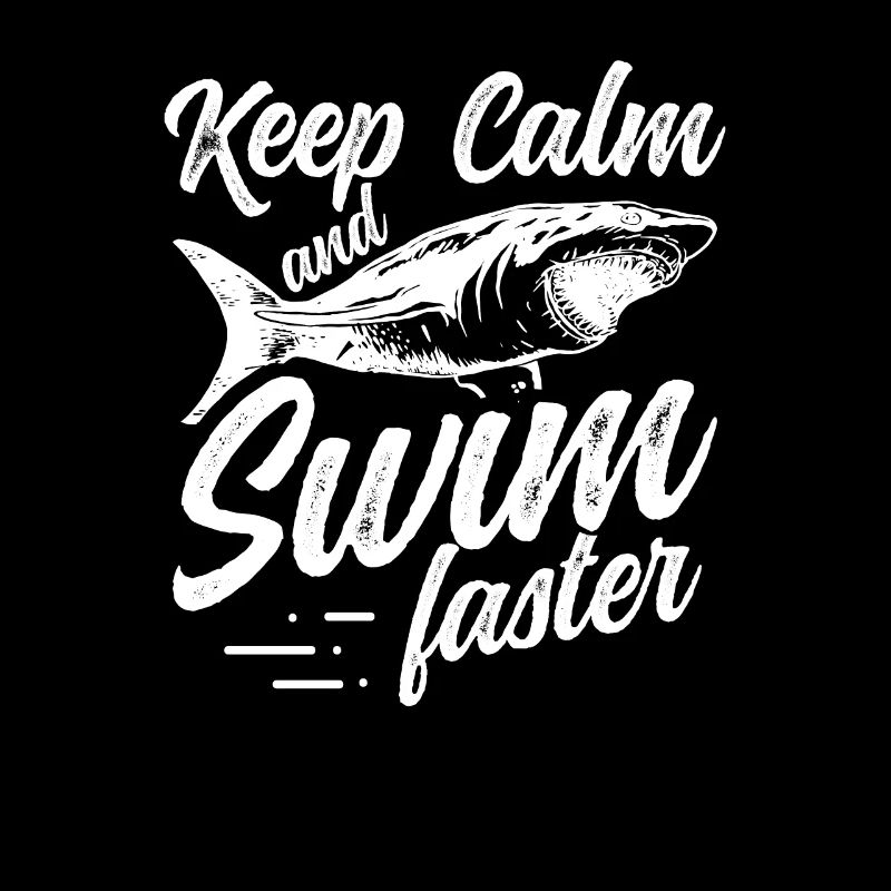 Les requins nagent plus vite