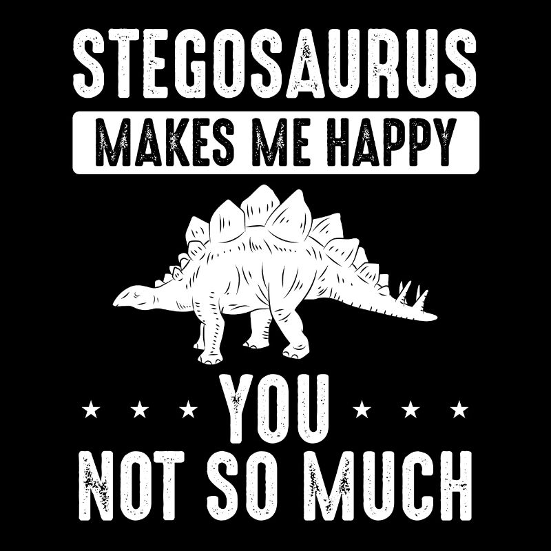 Stegosaurus Makes Me Happy