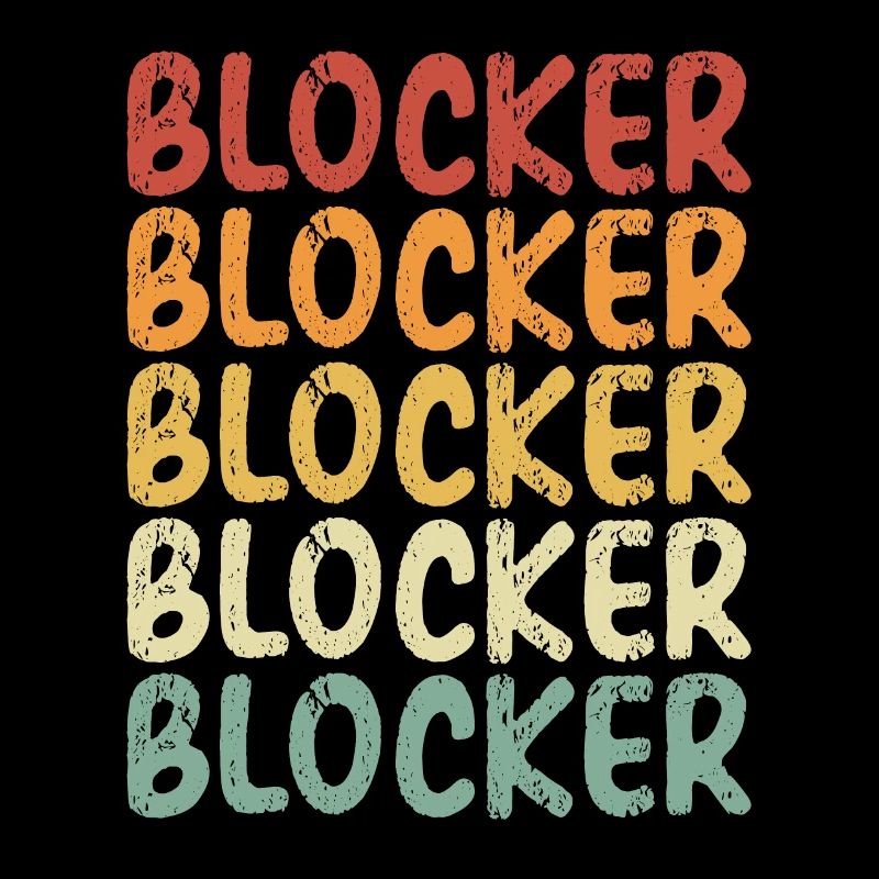 Volleyball blocker Retro