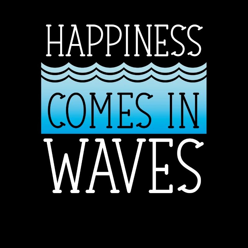 Le bonheur vient par vagues