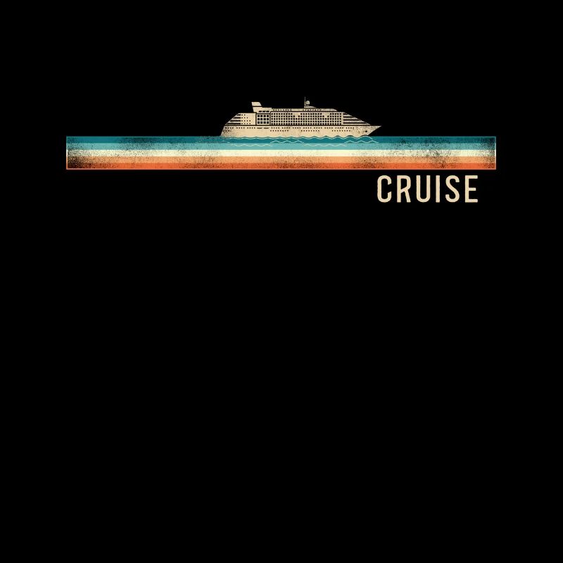 Cruise Ship Vacation Retro Vintage