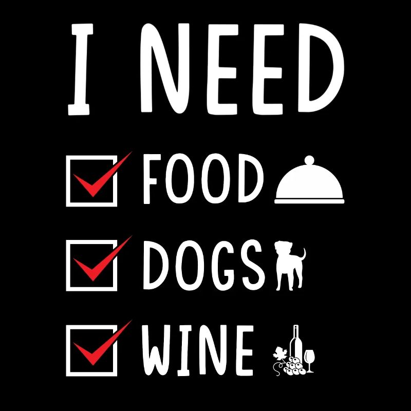 Manger du vin pour chiens