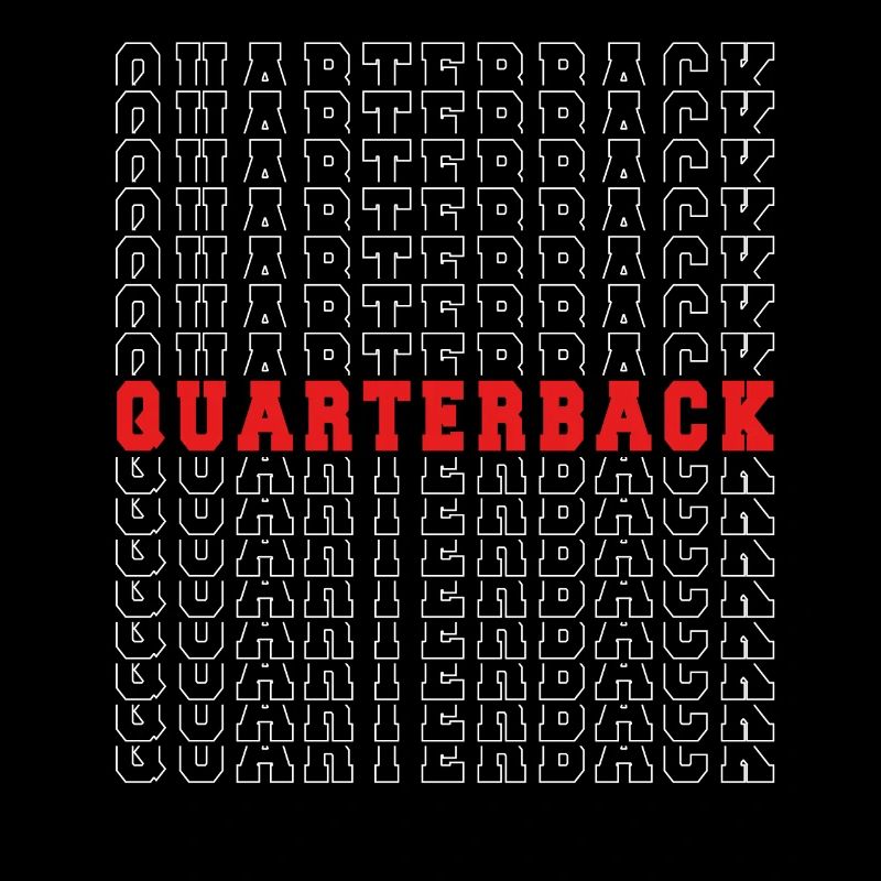 Quaterback In Rot