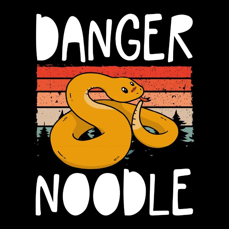 Gefahr Schlangennudeln