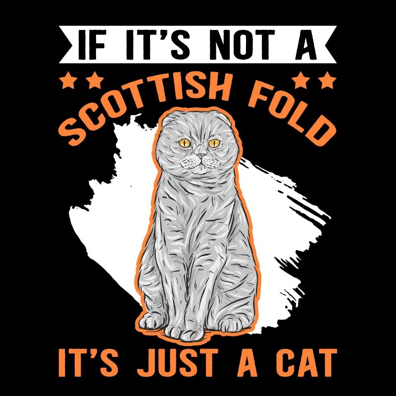 Scottish Folding Ear Cat Cat Owner Gift