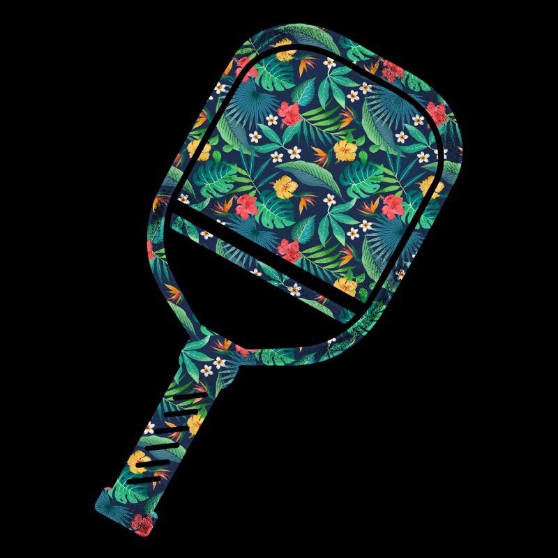 Fleur de pickleball florale