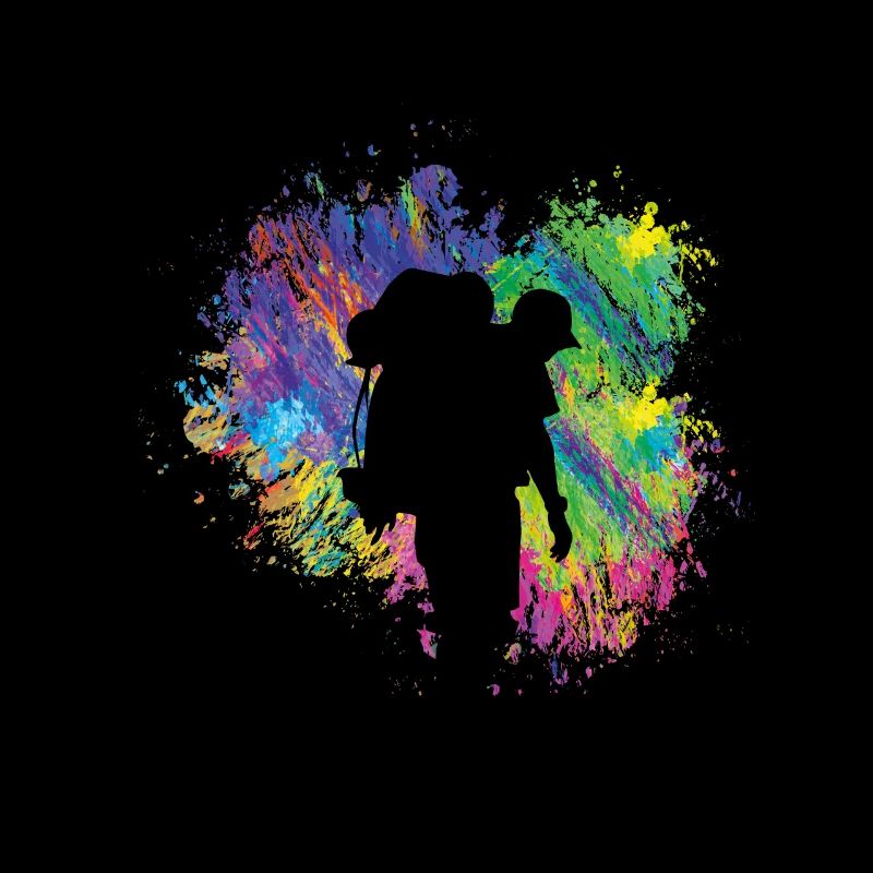 Summer hiking Colorful