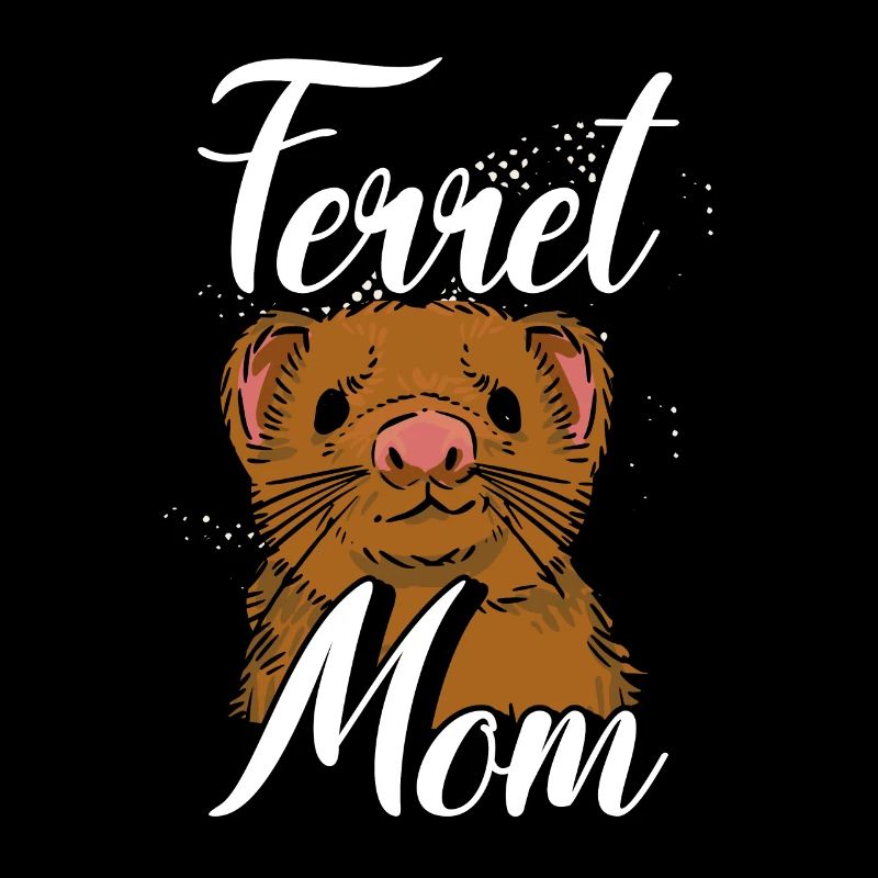 Süße Frettchen mutter