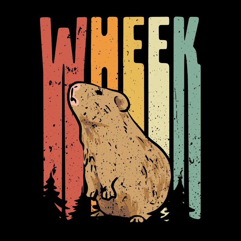 Farbiges wheek Meerschweinchen