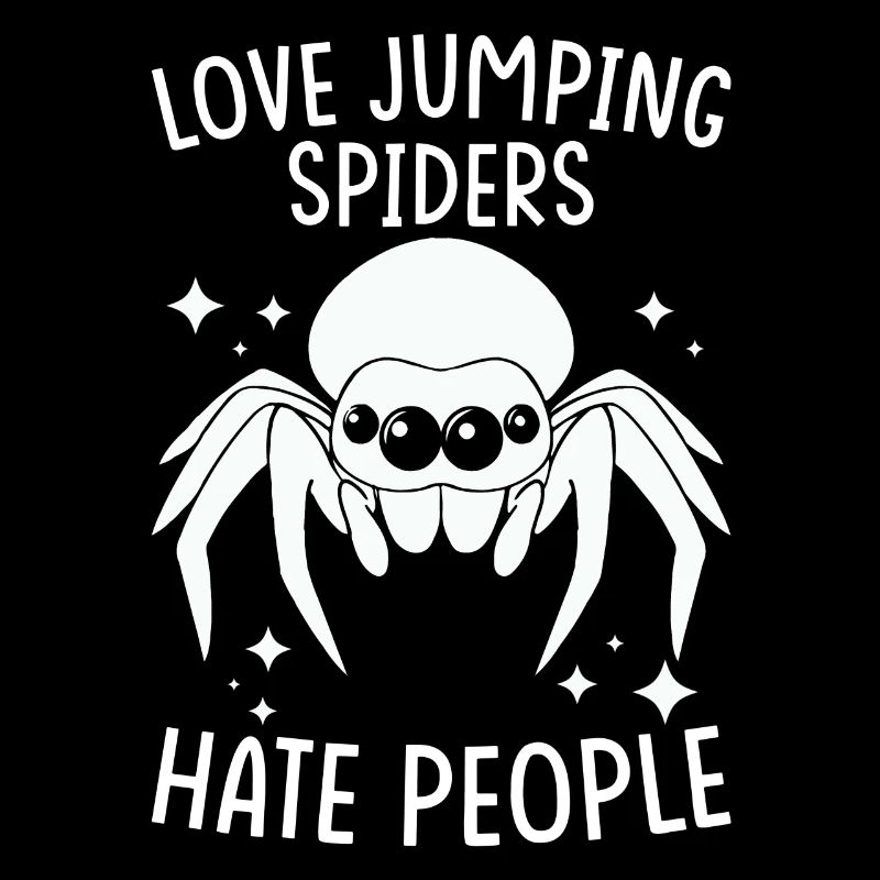 Jumping Spider Saying
