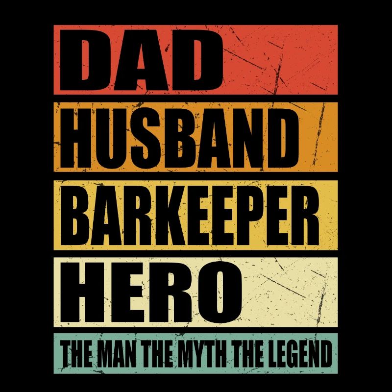 Vater Ehemann Barkeeper Held