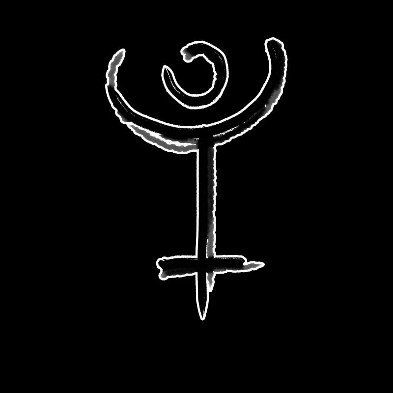 Symbole d’astrologie de Pluton