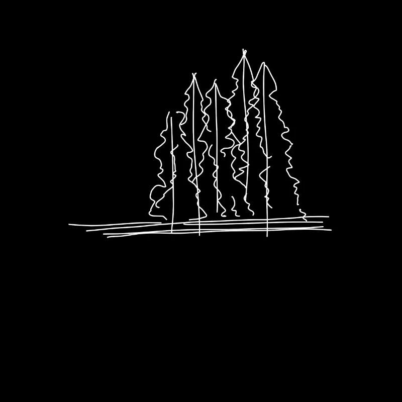 Tree Forest Lineart