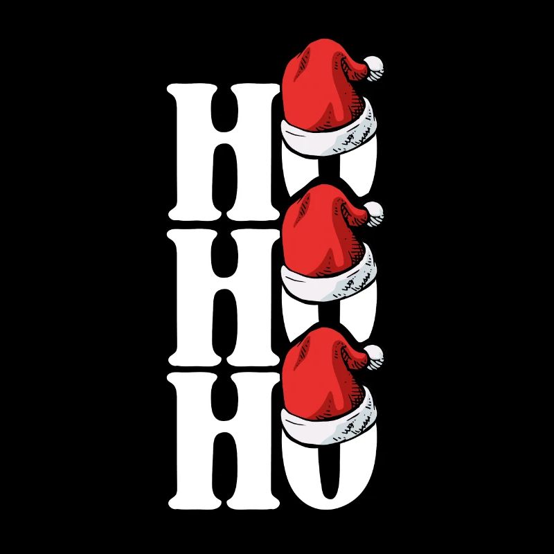 Dreimal Weihnachtsmann lachen