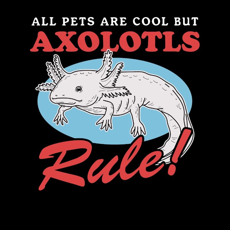 Cadeau d’amphibiens à queue d’Axolotl
