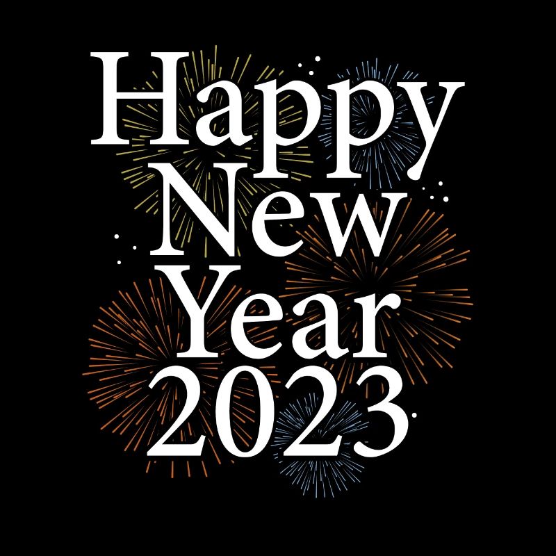Neujahr 2023 Feuerwerk