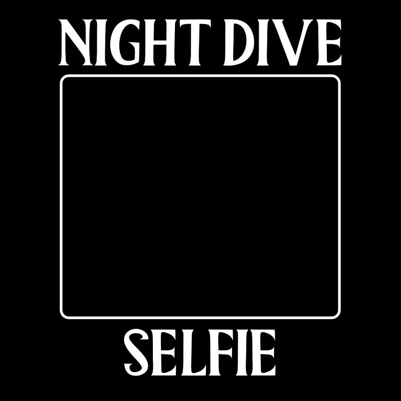 Selfie de plongée de nuit