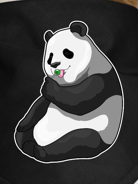 Panda lollipop