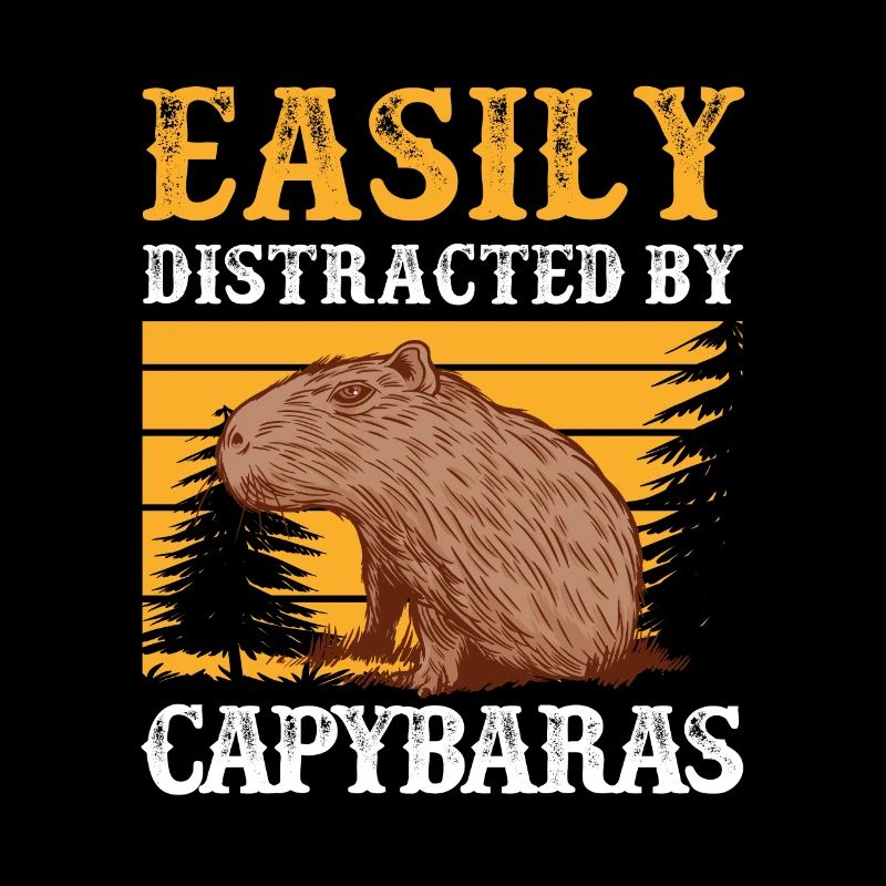 Capybara I was distracted capybara