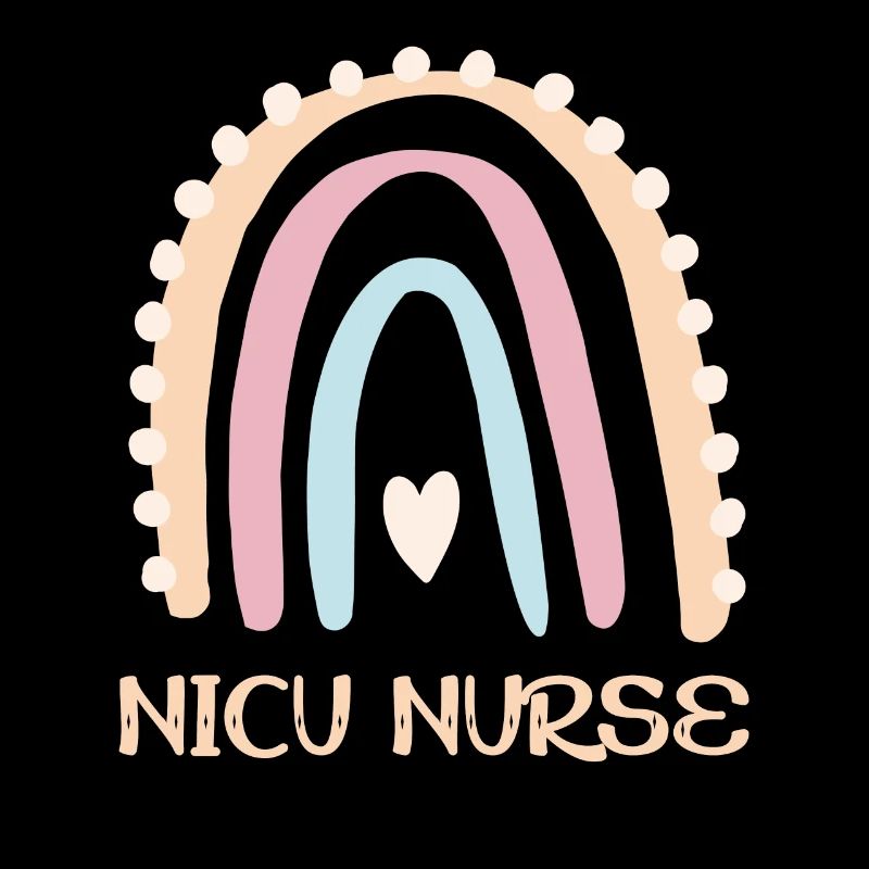 NICU Krankenschwester - Regenbogenherz