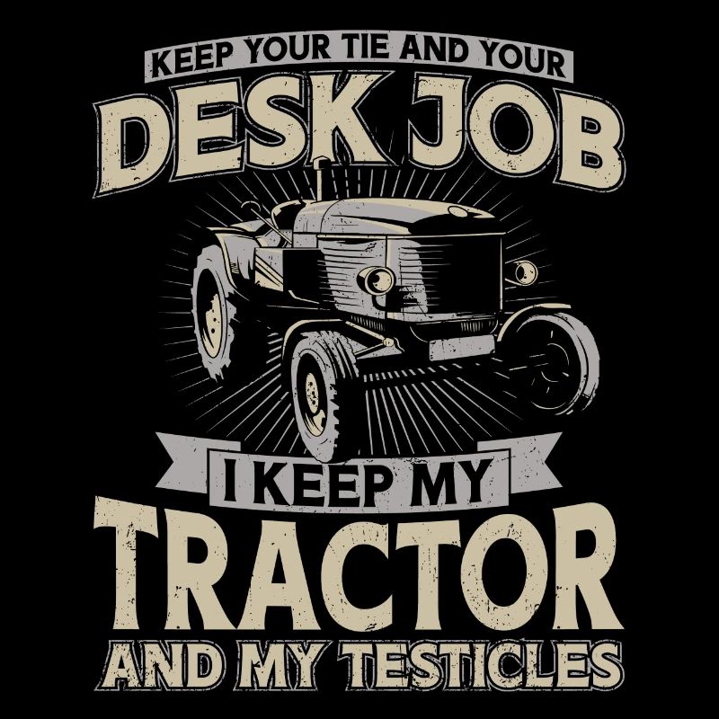 Farming Farmer Vintage Tractor