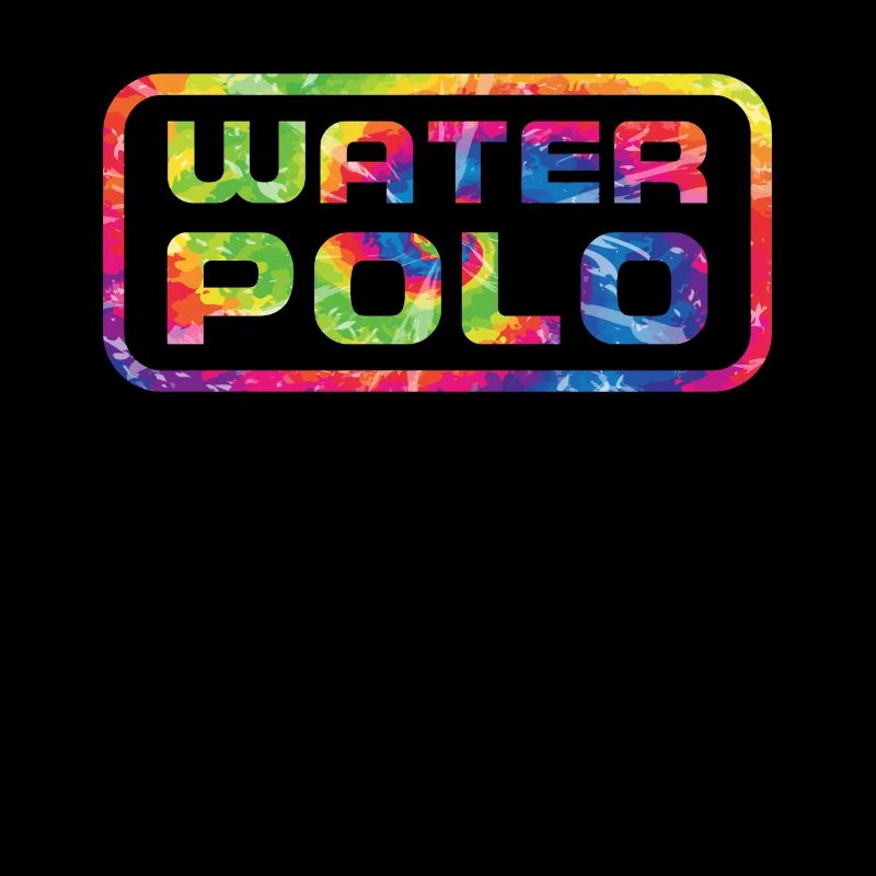 Water Polo Retro 80s 90s Tie Dye