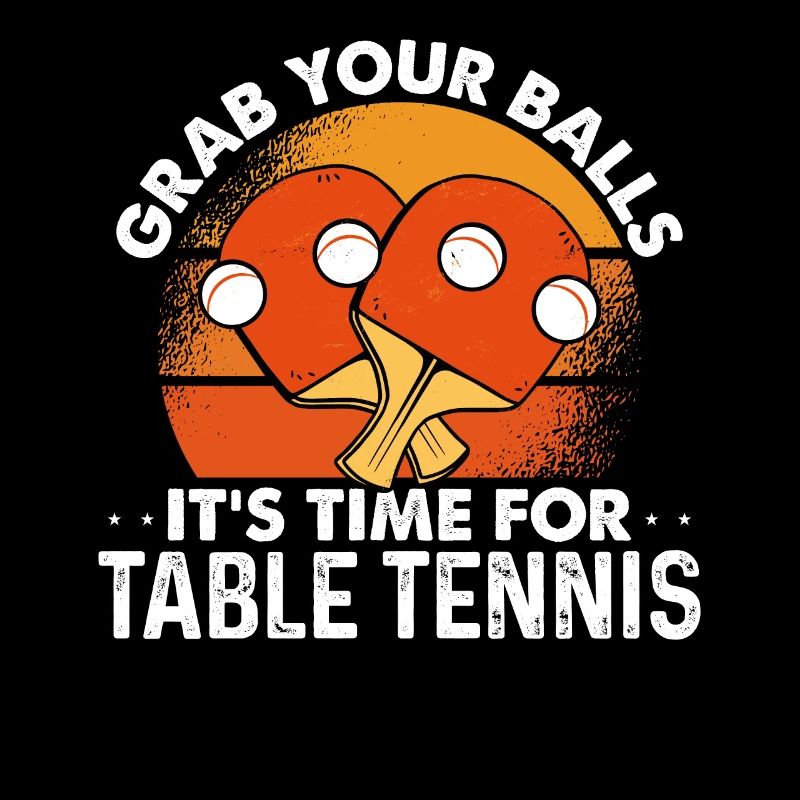 It's time for table tennis