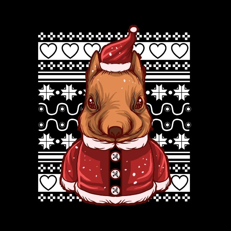 Pull de Noël moche Tshirt Chien de Noël