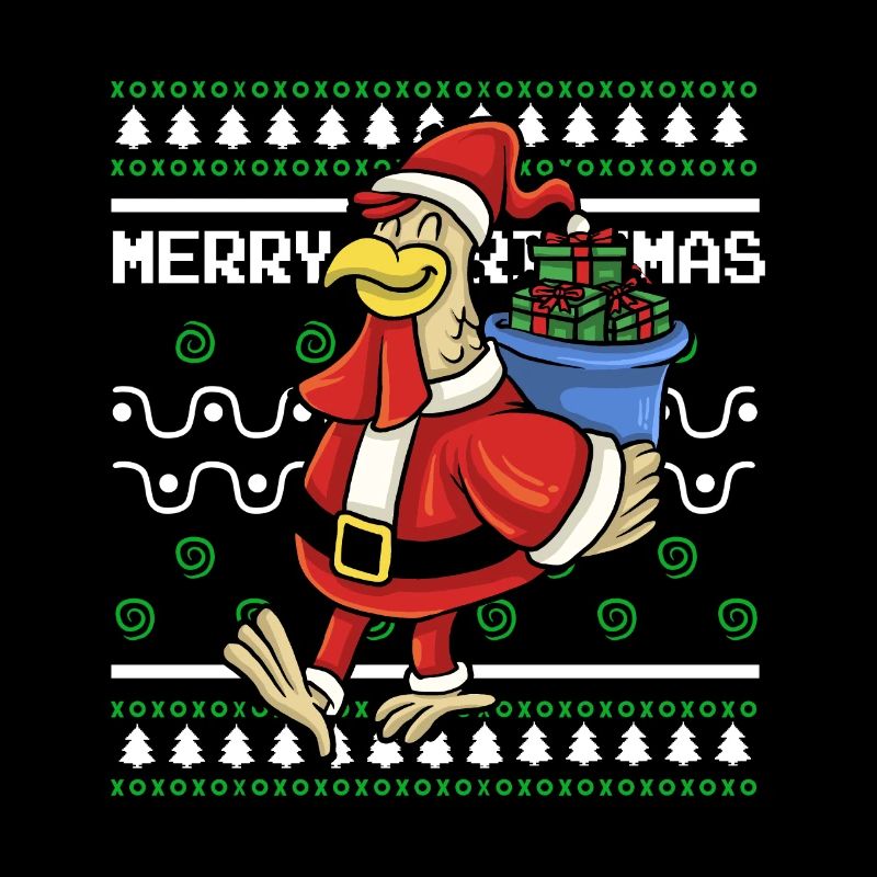 Pull de Noël moche Canard de Noël