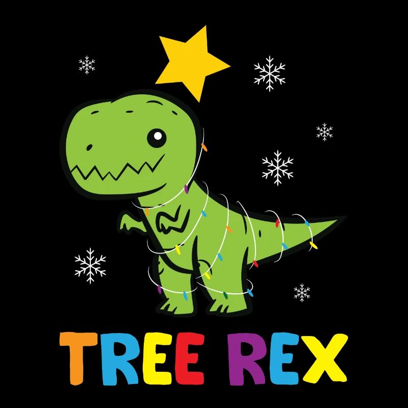 T-Rex - Arbre Rex Light Chain Star Flocon de neige b