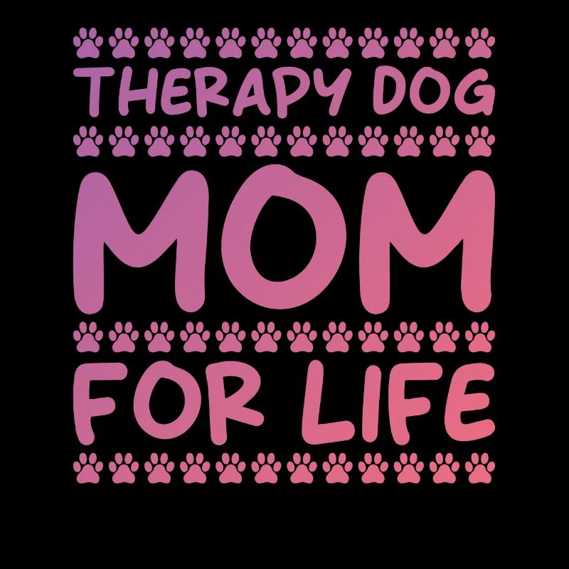 Therapy dog mom