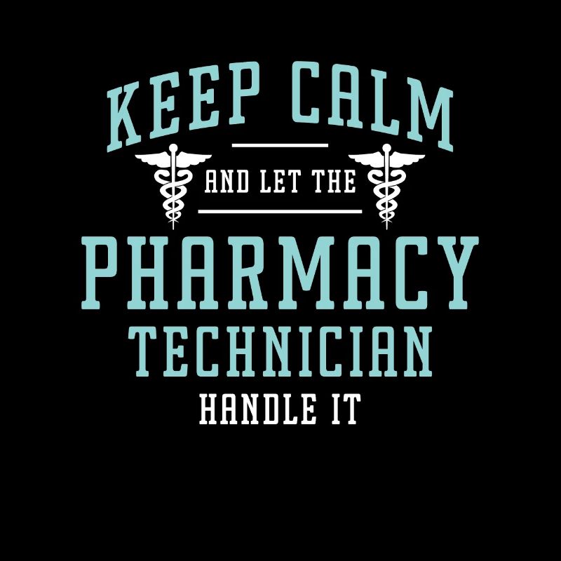 Pharmacy Technician Keep Calm And Loves Medication