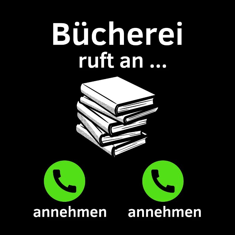 Bücherei ruft an - annehmen oder annehmen?