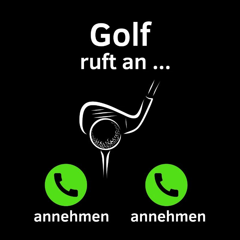 Golf ruft an - annehmen oder annehmen?