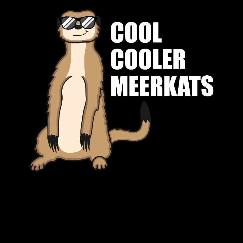 Cooles Erdmännchen Lustiger Spruch Geschenk