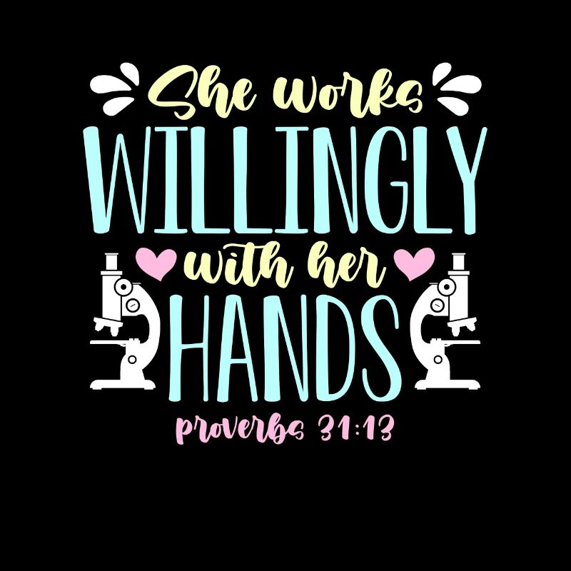 Lab Technician She Works Willingly Medical Science