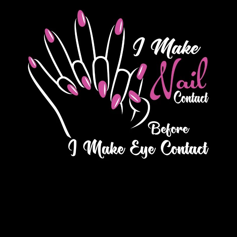 Ich Mache Nagelkontakt Vor Nail Tech