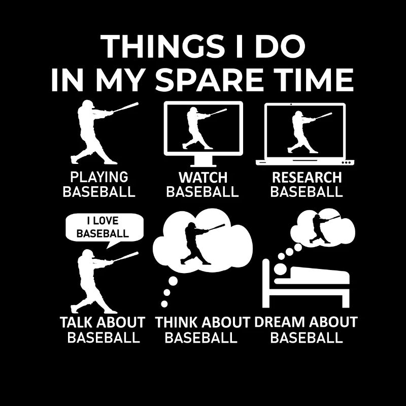Dinge, die ich in meiner Freizeit mache - Baseball
