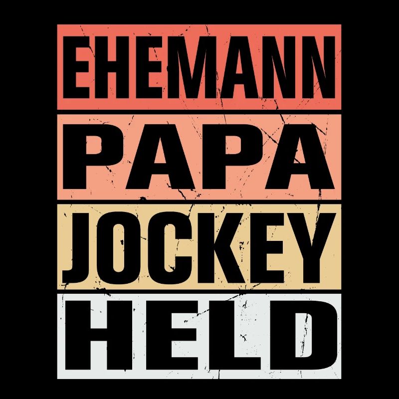 Jockey Vater Ehemann Held