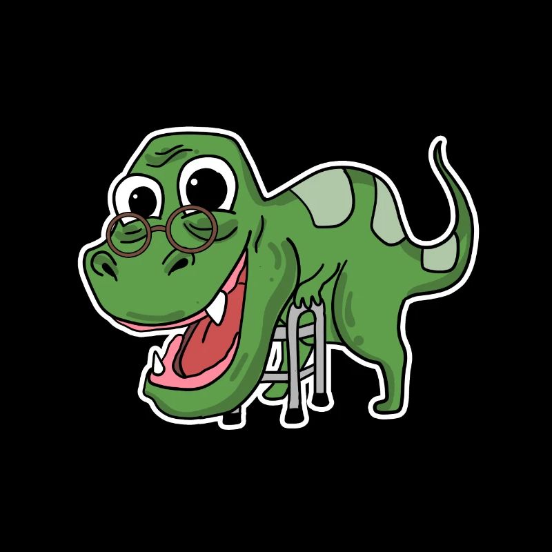 Oma Dinosaurier