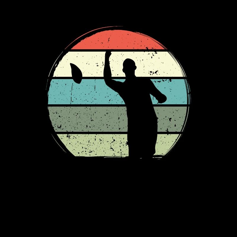 Cornhole mann vintage stil