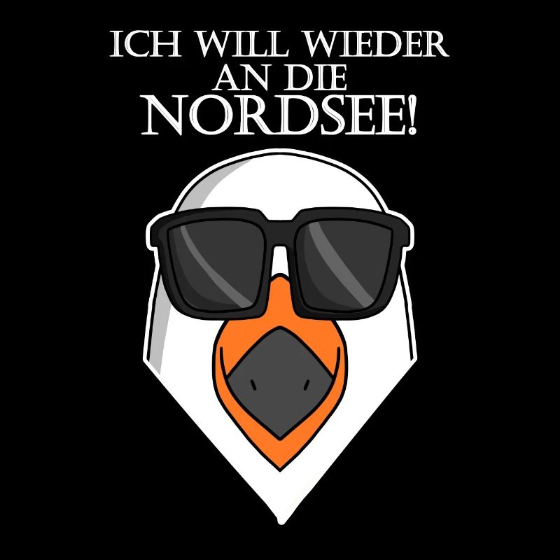 Nordsee Plattdeutsch Spruch Moin Möwe