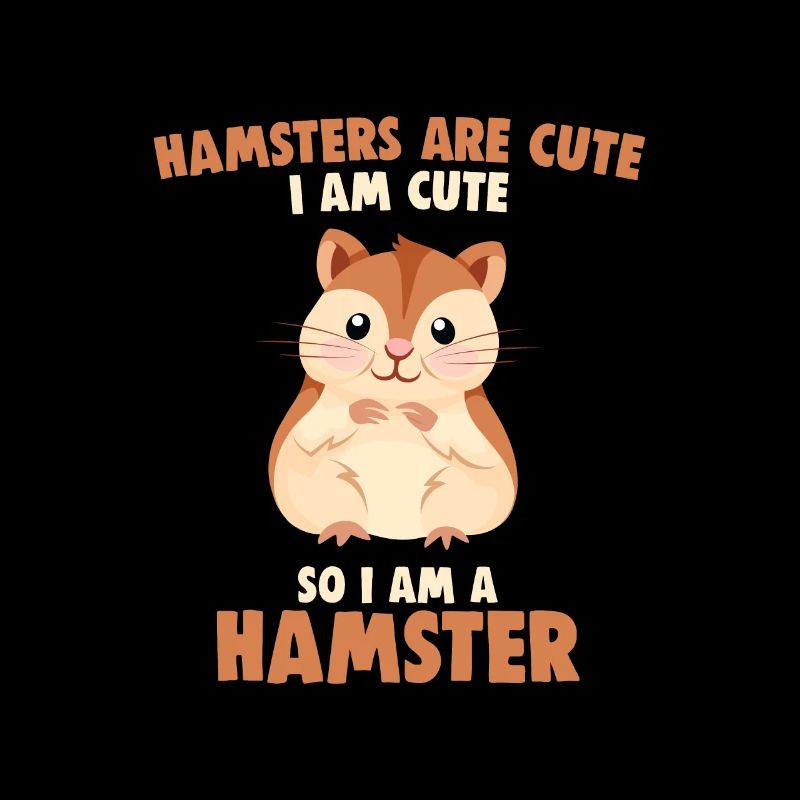 Les hamsters sont mignons Je suis mignon
