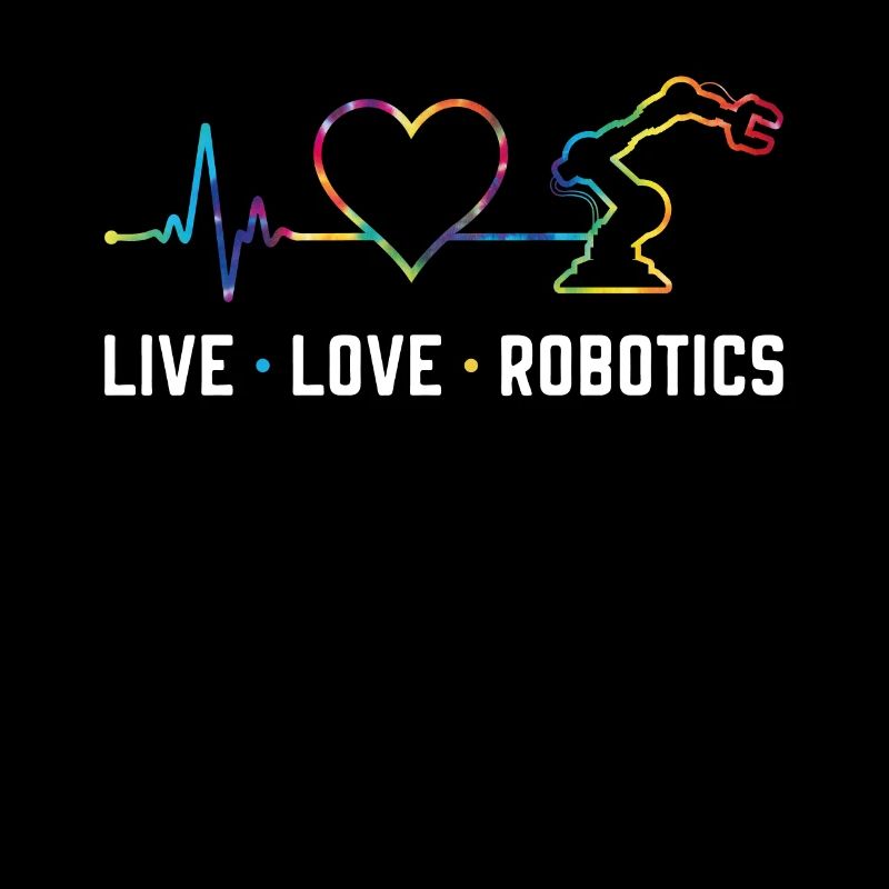 Robot Robotics Engineer Tie Dye