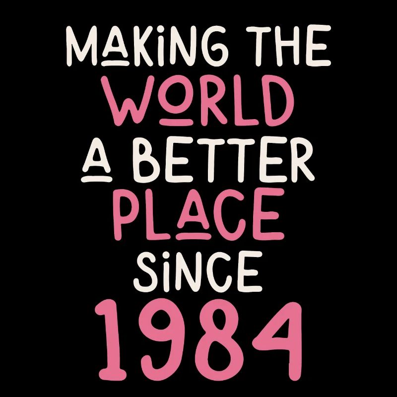 Making the World a better place since 1984