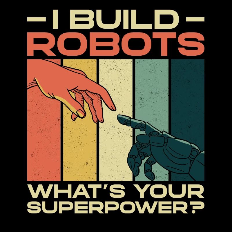 Robot Robotics Engineer Retro