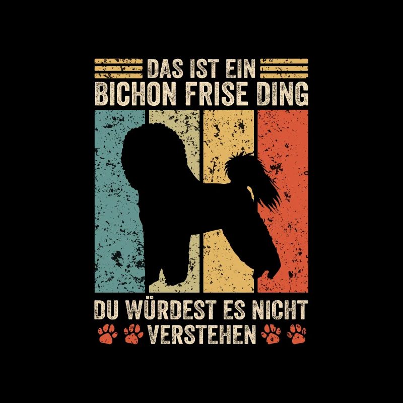 Das ist ein Bichon Frise Ding