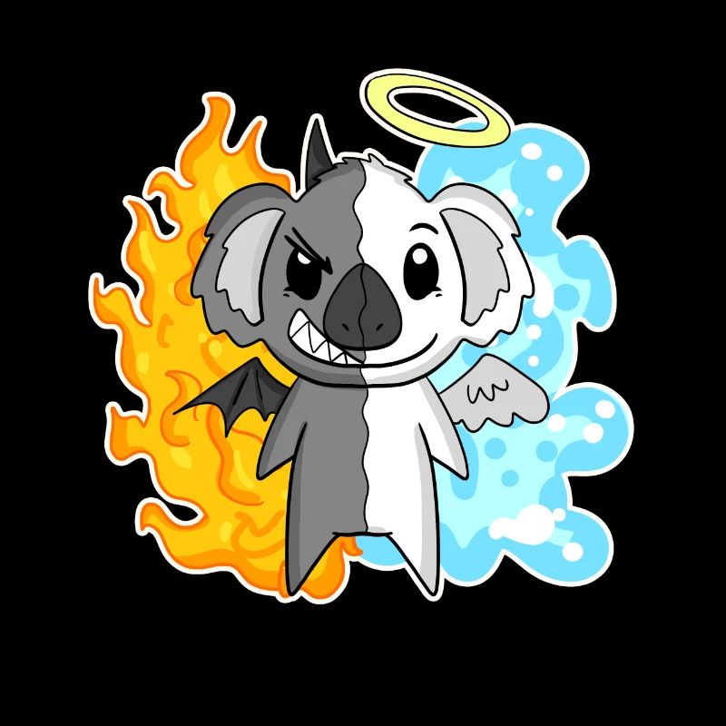 Koala - Engel und Teufel