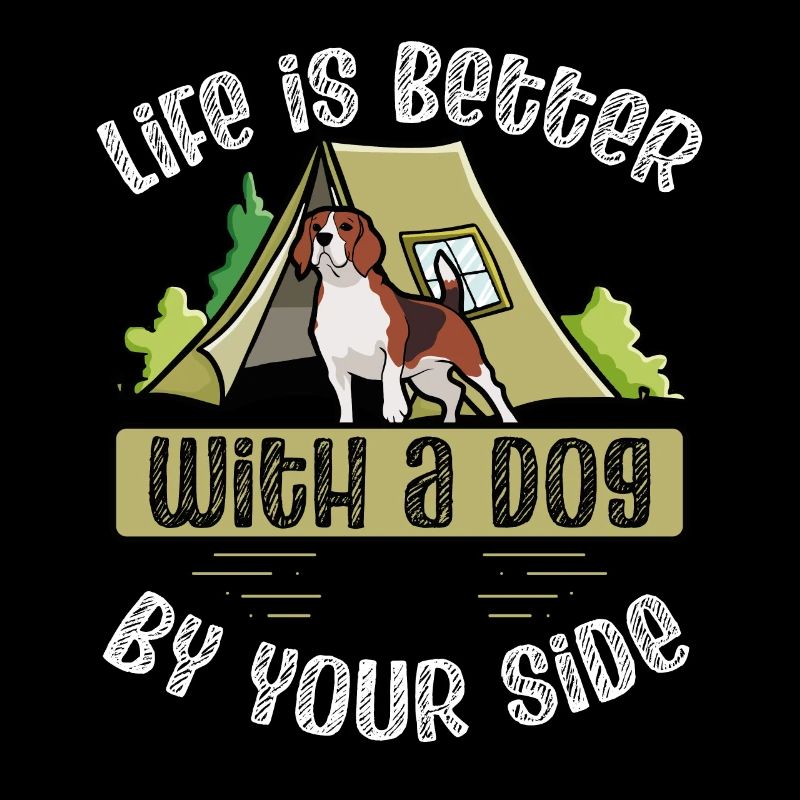 Das Leben Ist Besser Mit Einem Hund An