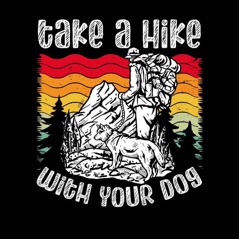 Machen Sie Eine Wanderung Mit Ihrem Hund